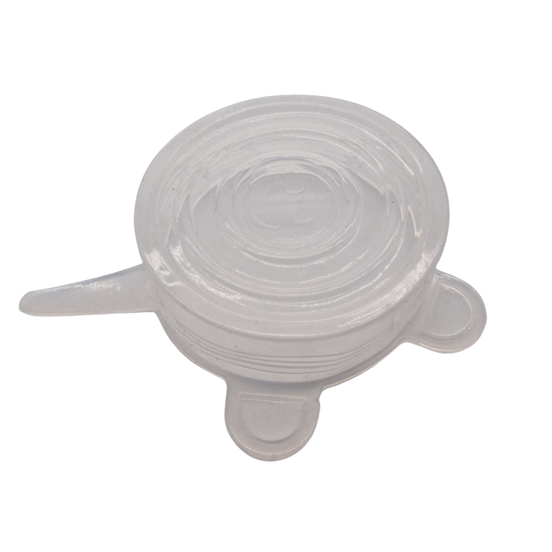 Lot de 12 couvercles en silicone transparent pour pots de yaourt pour la yaourtière Seb Multidélices